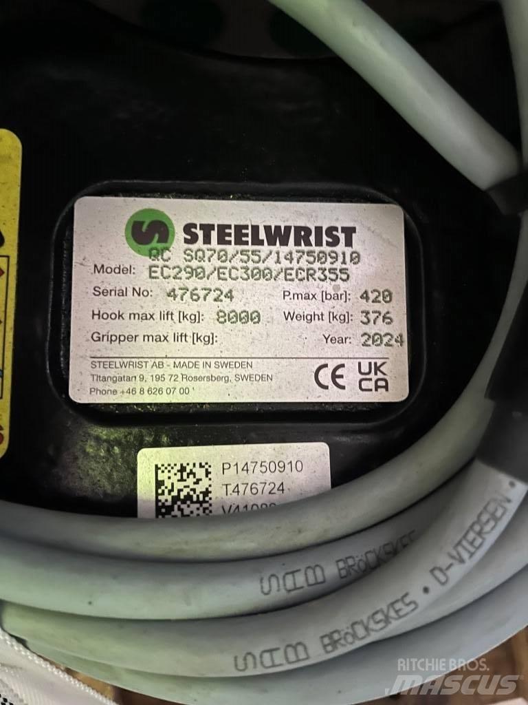 Steelwrist S70 Квик-каплеры