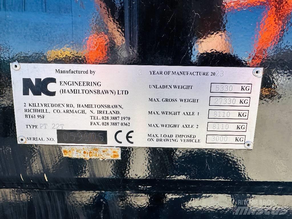 NC PT 22 T Низкорамные прицепы