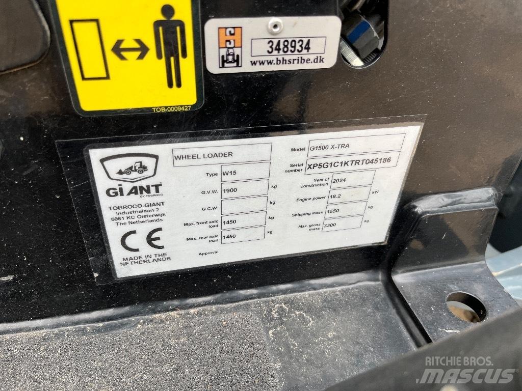 GiANT G 1500 X-tra Фронтальные погрузчики
