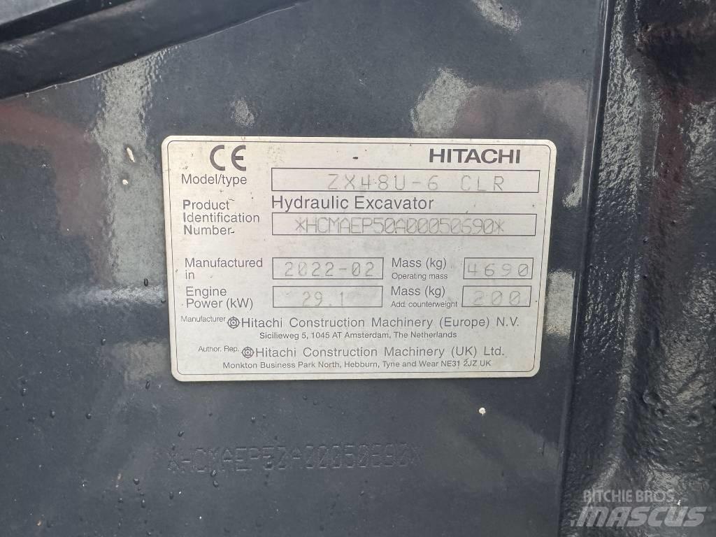 Hitachi ZX 48 U-6 Мини-экскаваторы