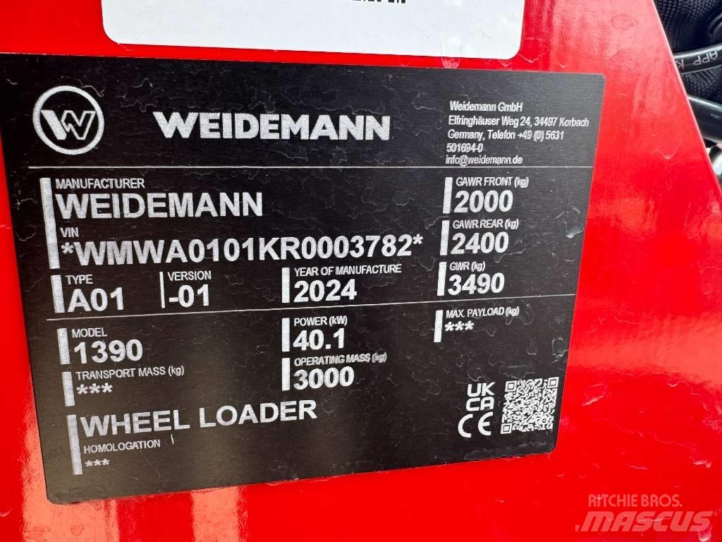 Weidemann 1390 Мини-погрузчики