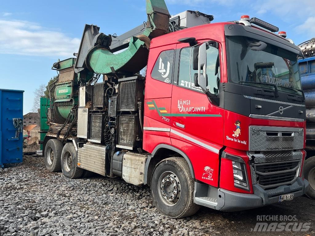Heinola Volvo Дробилки древесины