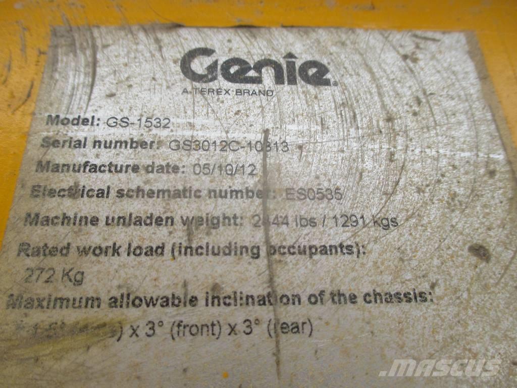 Genie GS 1532 Ножничные подъемники
