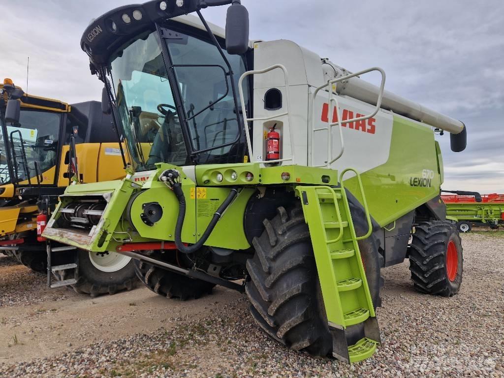 CLAAS Lexion 670 Зерноуборочные комбайны