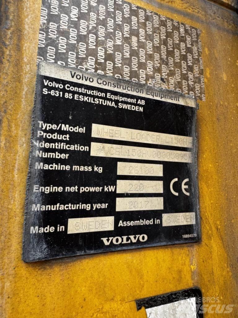 Volvo L150H Фронтальные погрузчики