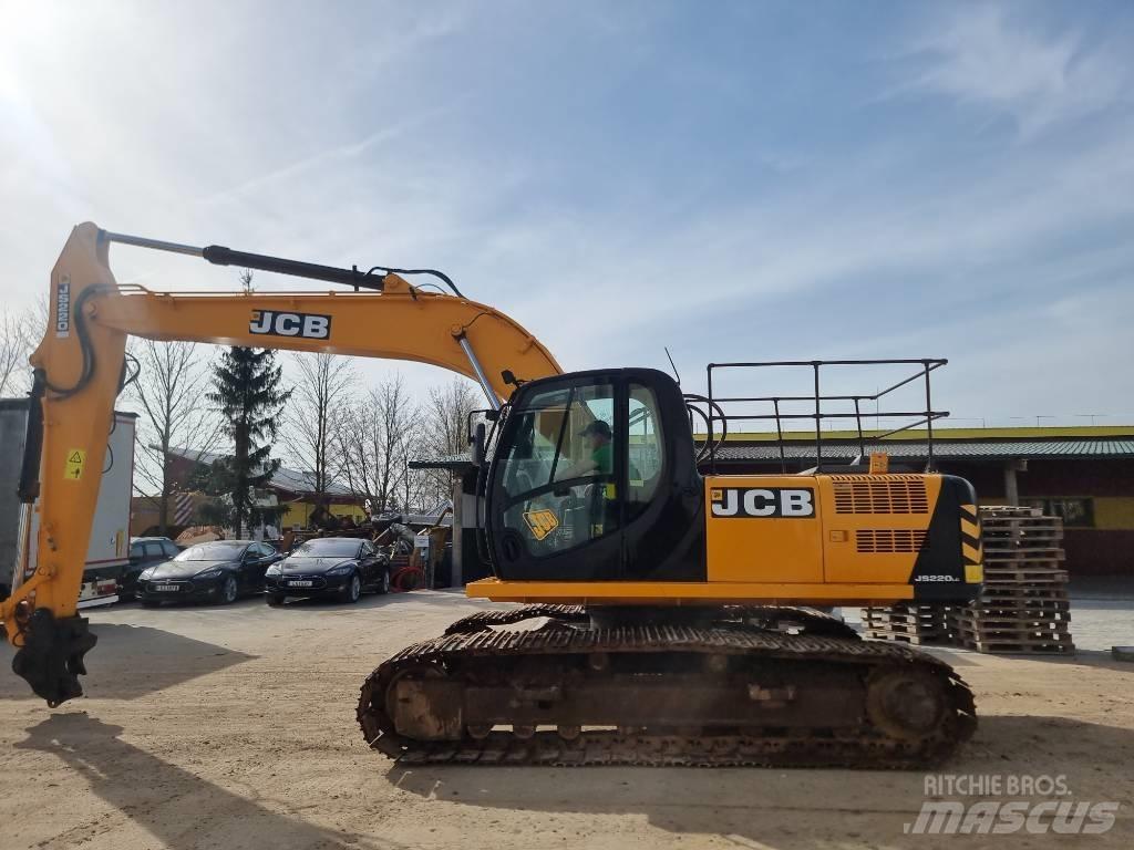 JCB JS 220 LC Гусеничные экскаваторы