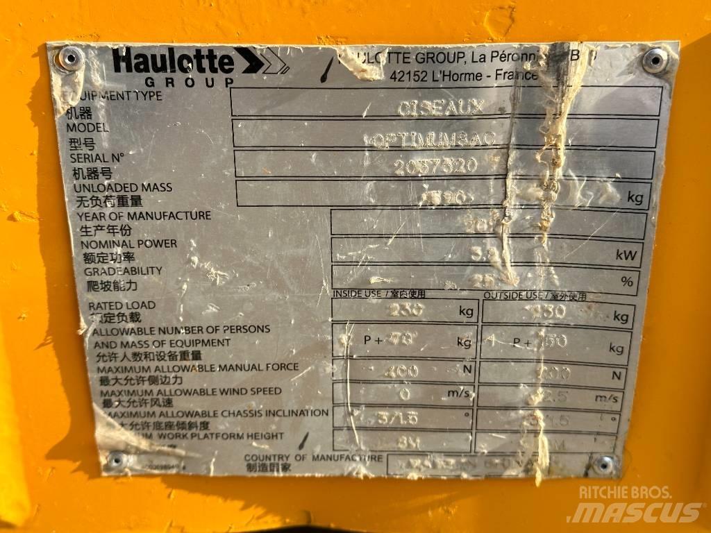 Haulotte OPTIMUM 8 Ножничные подъемники