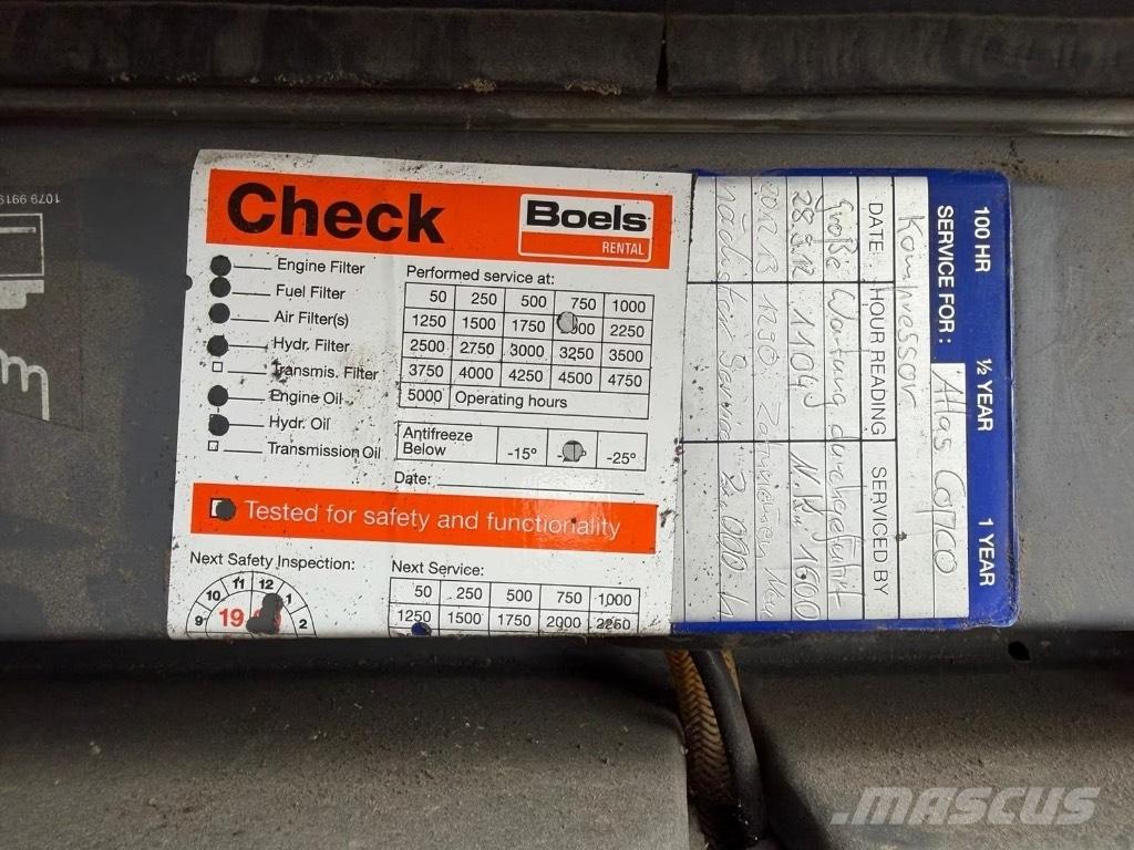 Atlas Copco XAS 57 Воздушные компрессоры