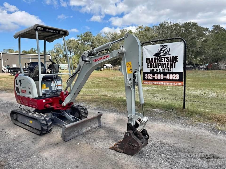 Takeuchi TB 216 Мини-экскаваторы