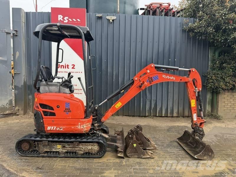 Kubota U 17-3 Мини-экскаваторы