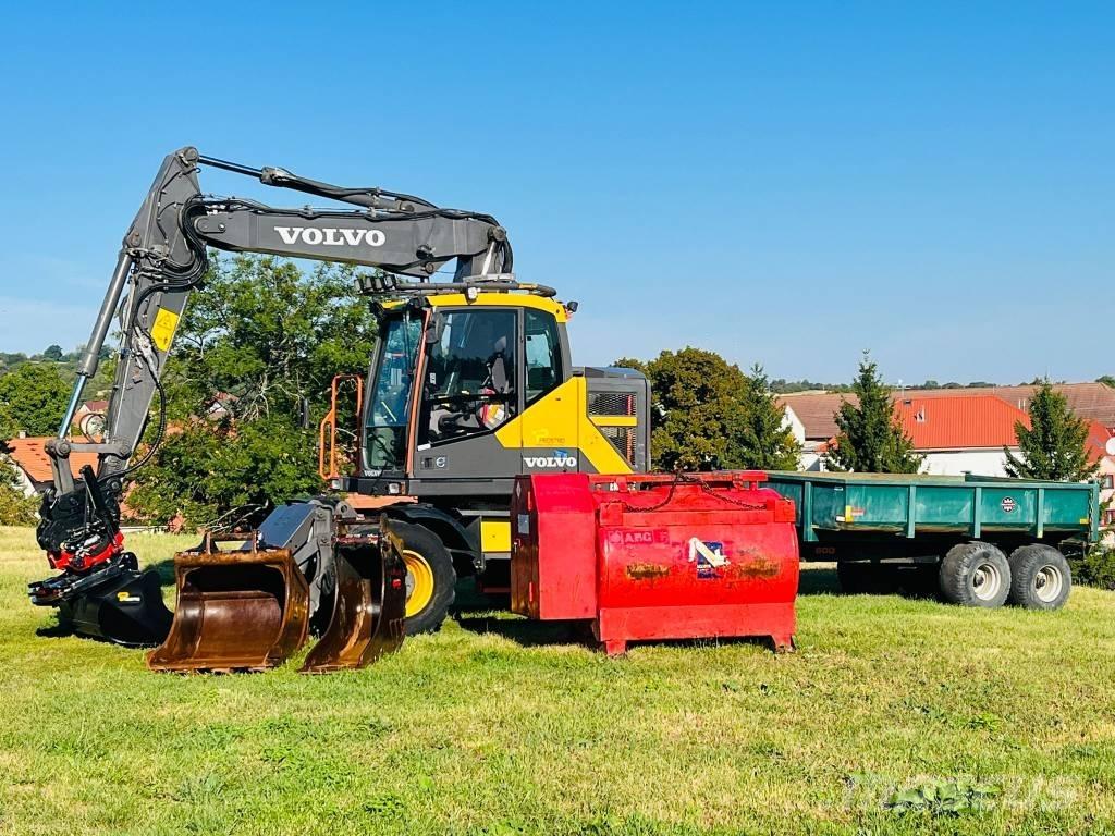 Volvo EWR 150 E Колёсные экскаваторы