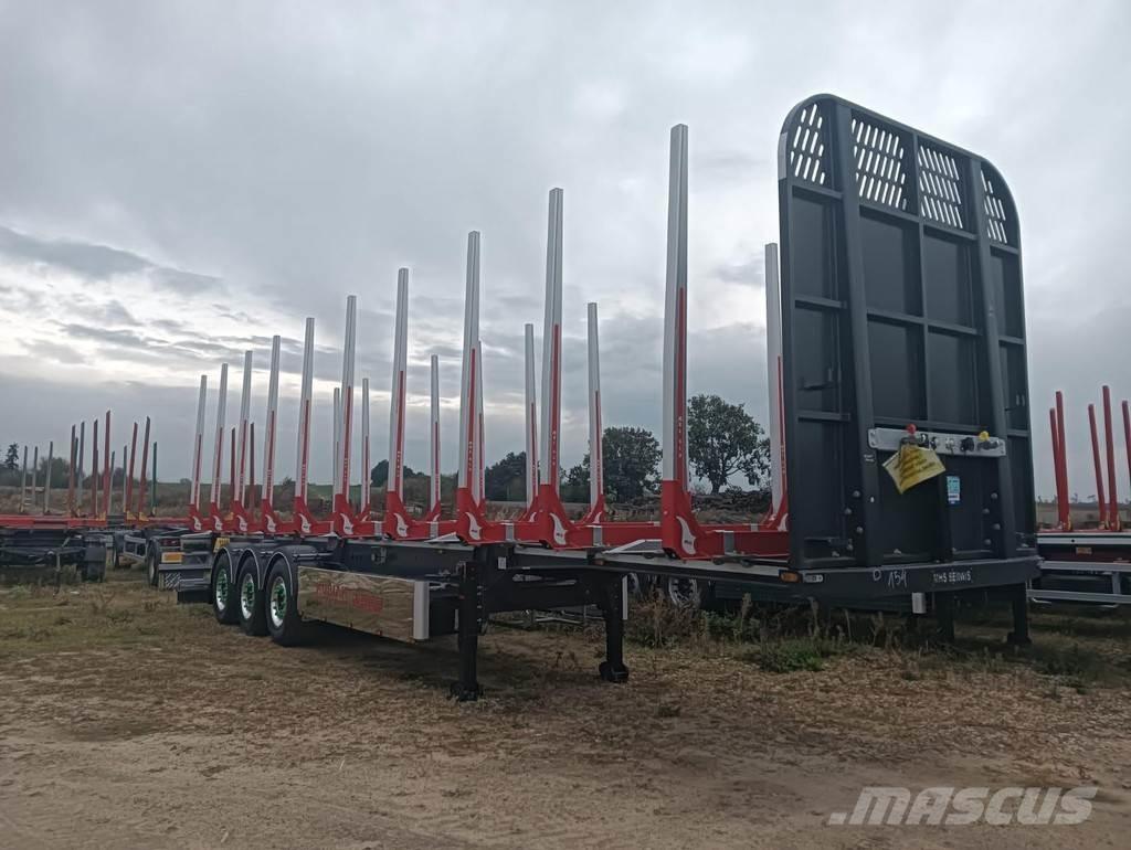  MHS Timber carrier Прицепы Лесовозы
