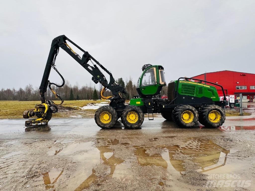 John Deere 1270E Харвестеры