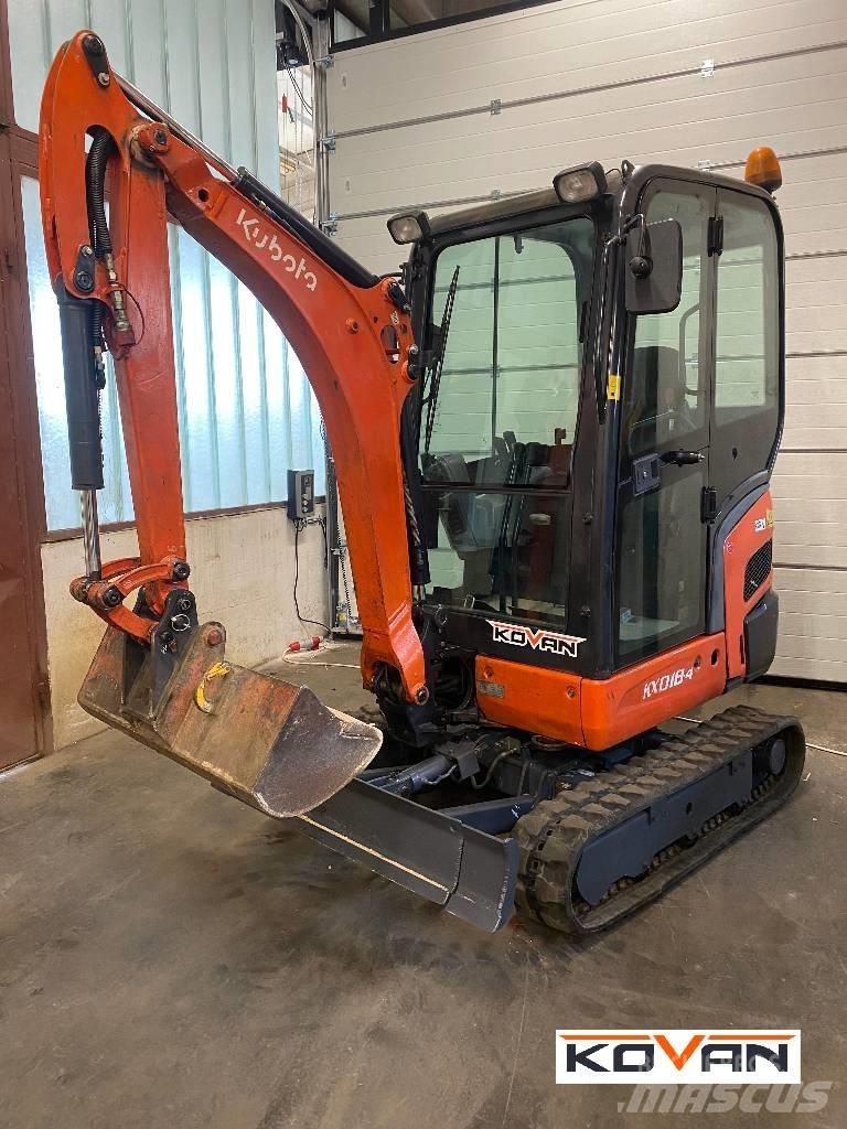 Kubota KX 018-4 Мини-экскаваторы