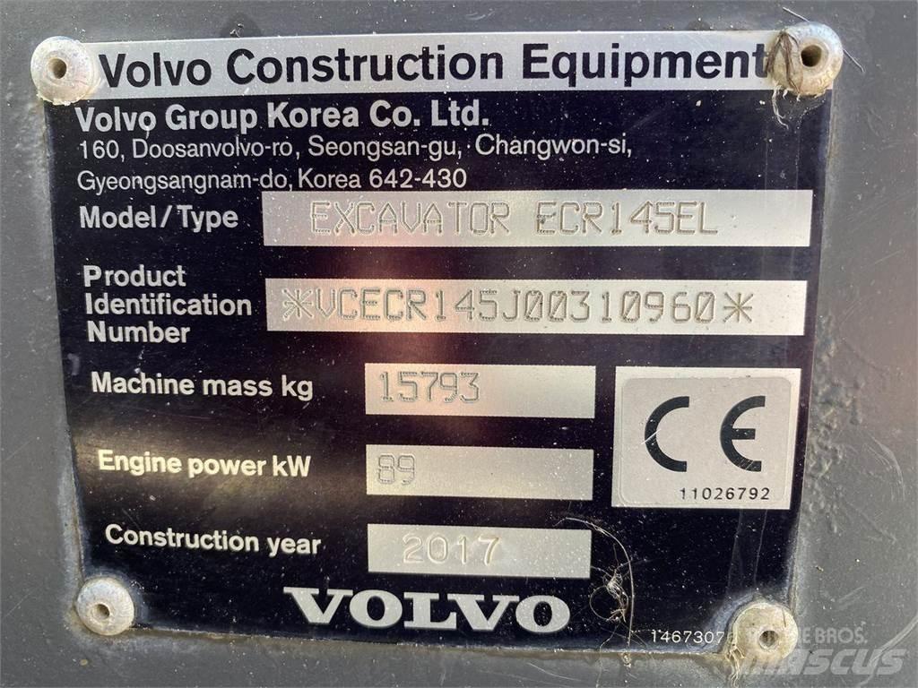 Volvo ECR145EL Гусеничные экскаваторы