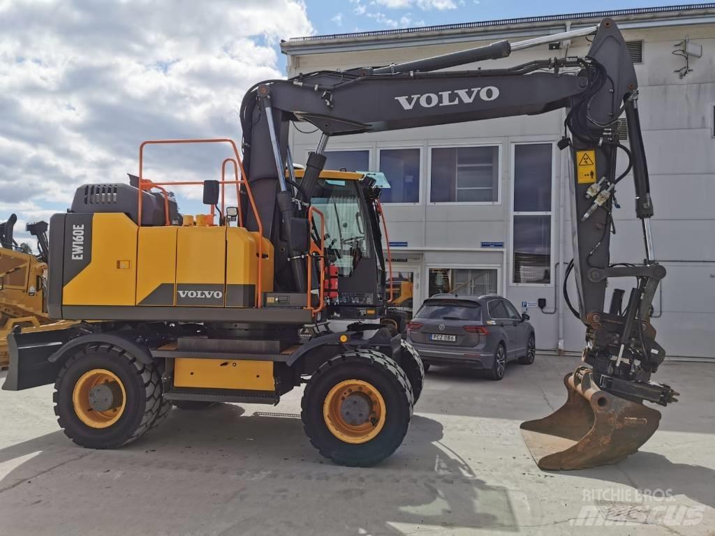 Volvo EW160E Колёсные экскаваторы