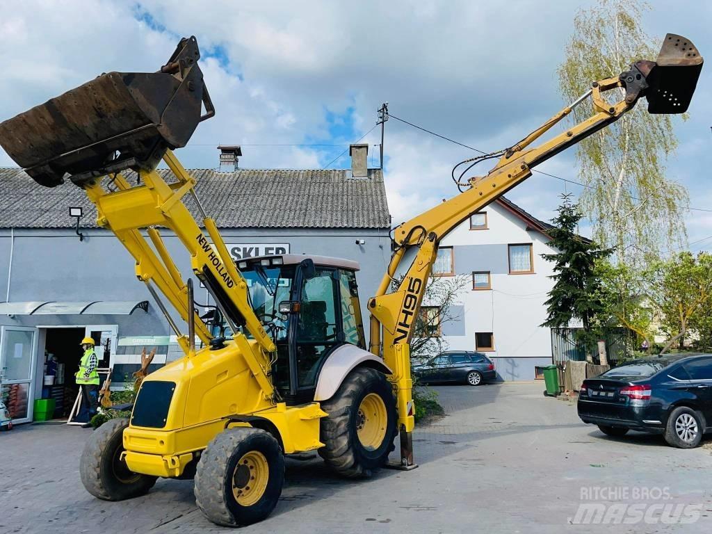New Holland LB 95 Экскаваторы-погрузчики