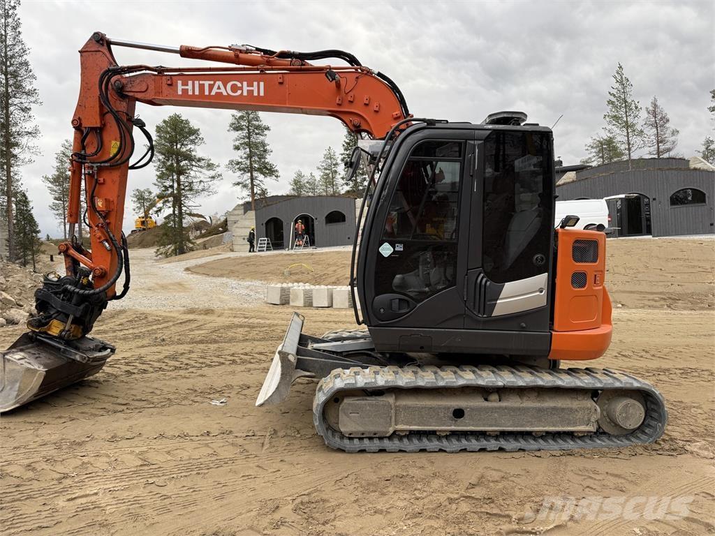 Hitachi ZX85US Малые экскаваторы 7т-12т