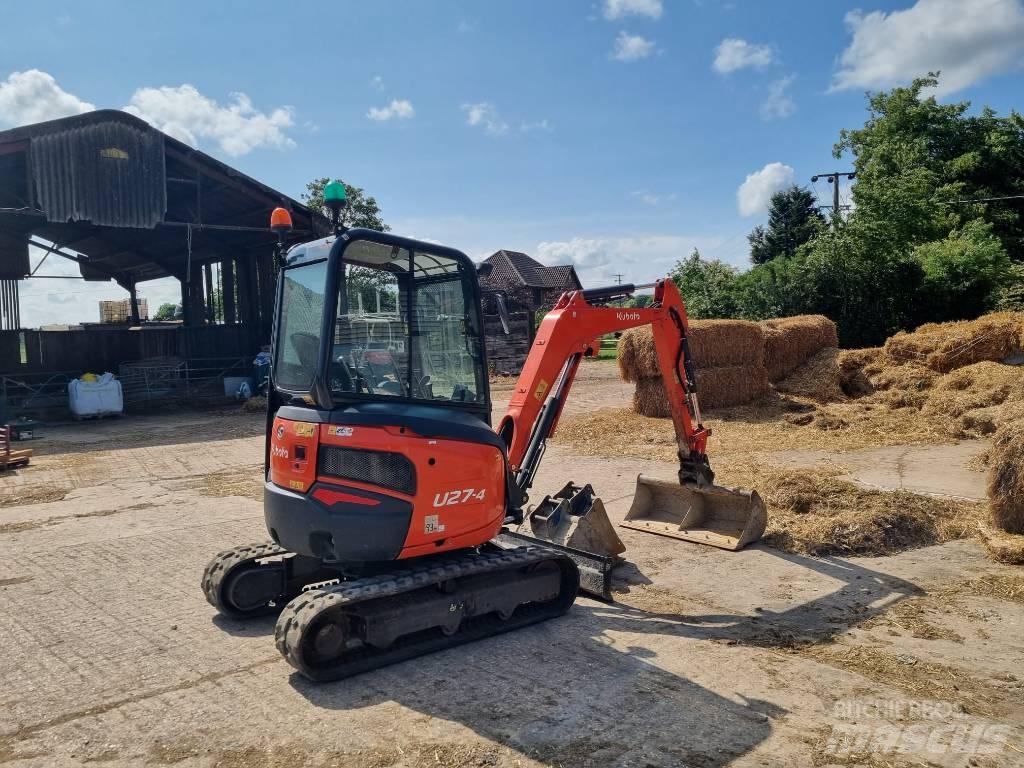 Kubota U 27-4 Мини-экскаваторы