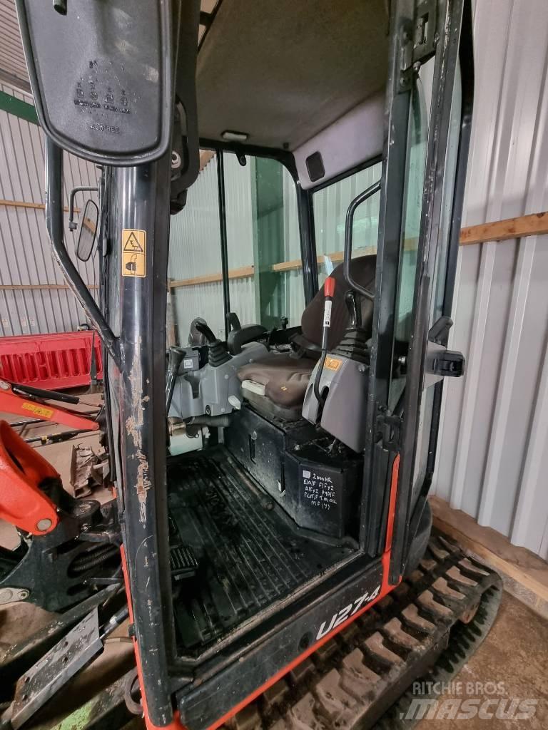 Kubota U 27-4 Мини-экскаваторы