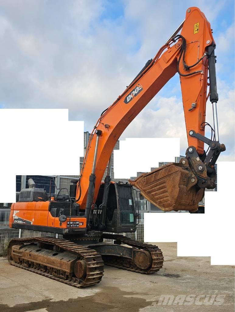 Doosan DX 380 LL-5 Гусеничные экскаваторы