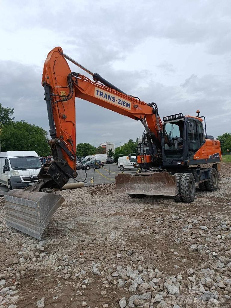 Doosan DX 190 W-5 Колёсные экскаваторы