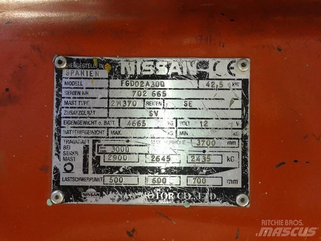 Nissan FGD09A30Q Дизельные погрузчики