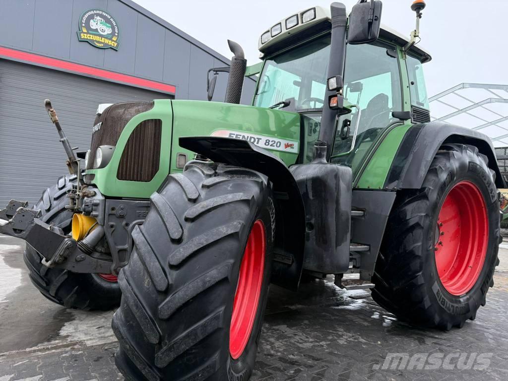Fendt 820 Vario TMS Трактора