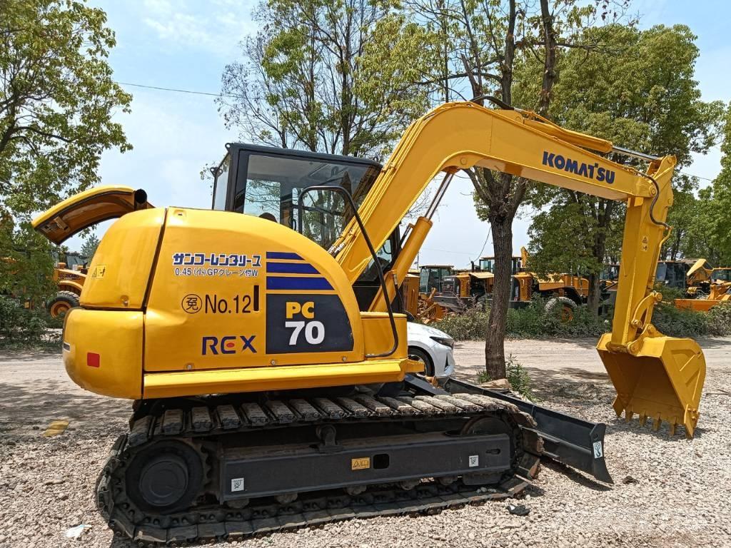 Komatsu PC 70 Малые экскаваторы 7т-12т