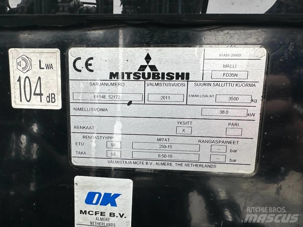 Mitsubishi FD 35 N Дизельные погрузчики