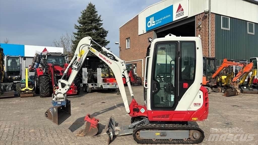 Takeuchi TB216 Мини-экскаваторы