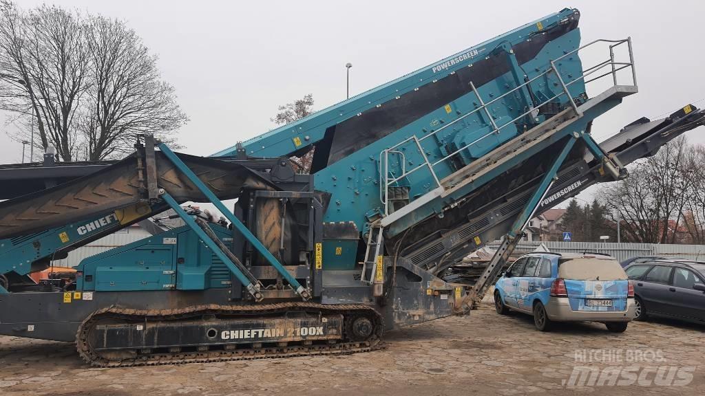PowerScreen 2100 Мобильные грохоты
