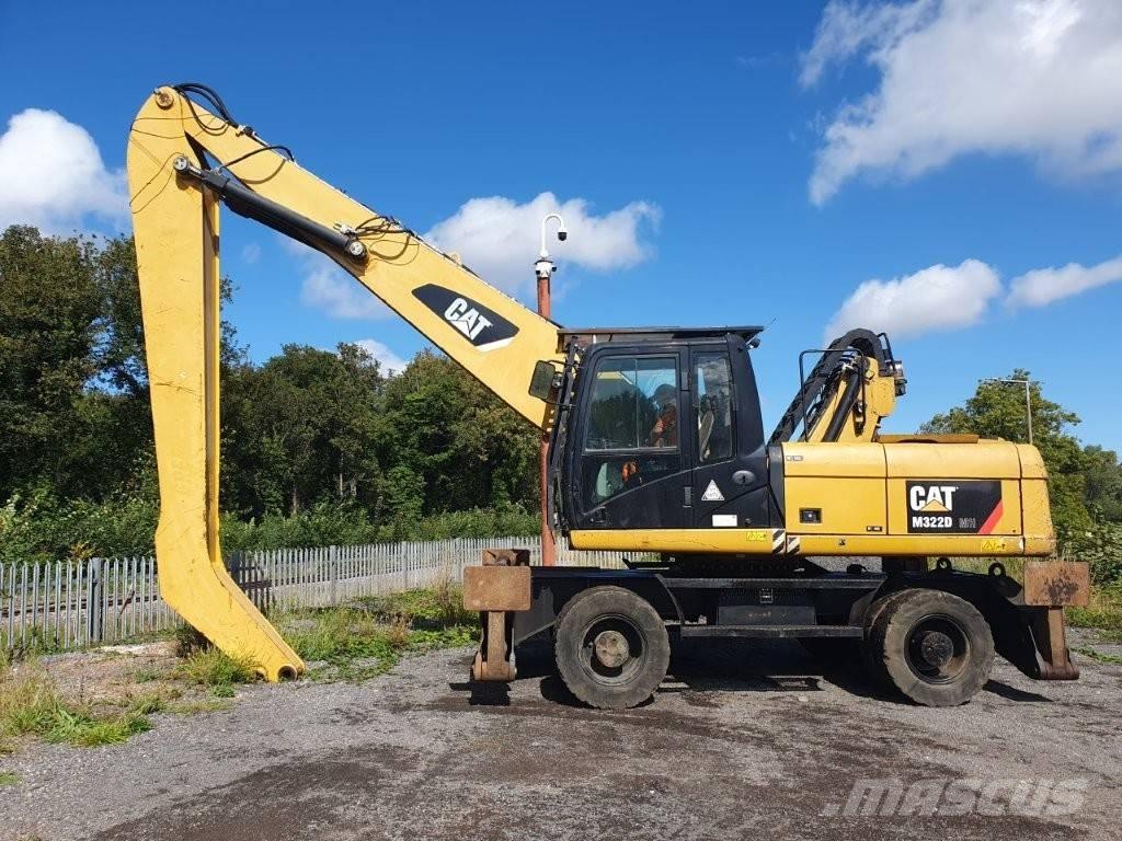CAT M 322 D MH Перегружатели металлолома/промышленные погрузчики