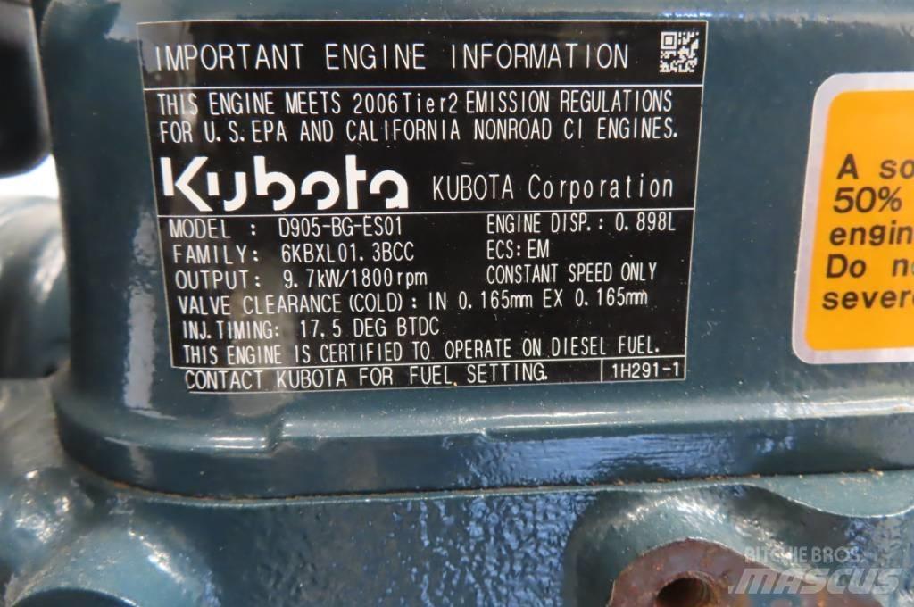 Kubota D905 Двигатели