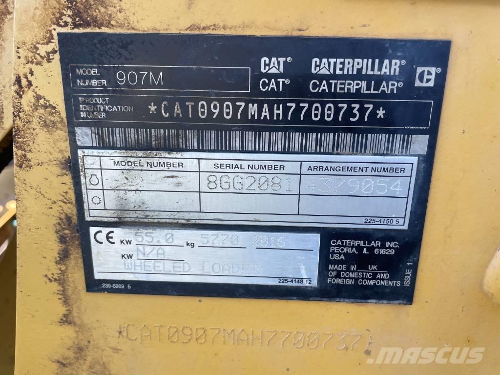 CAT 907 M Фронтальные погрузчики