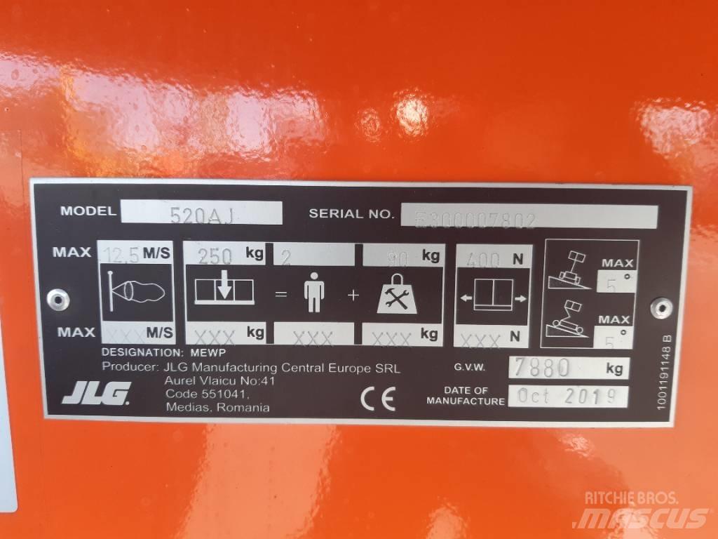 JLG 520 AJ Коленчатые подъемники
