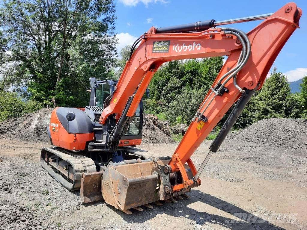 Kubota KX 080-4 Малые экскаваторы 7т-12т
