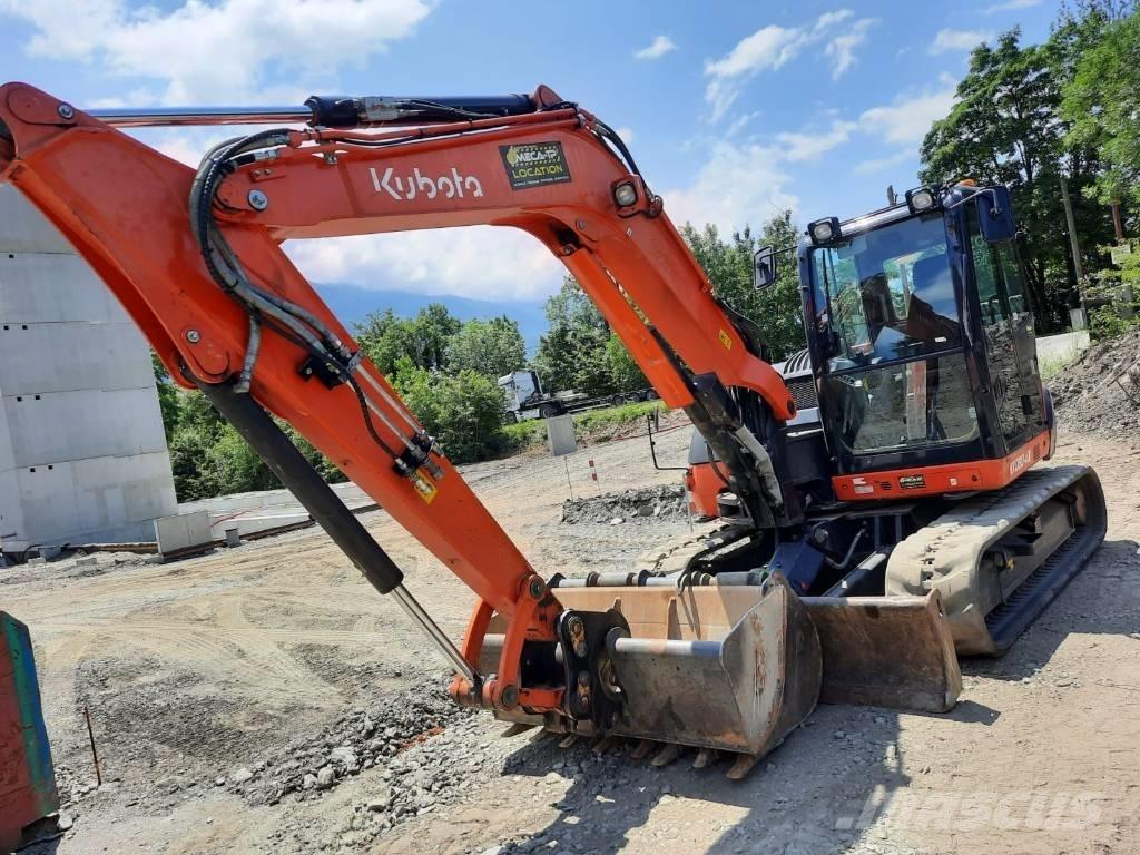 Kubota KX 080-4 Малые экскаваторы 7т-12т