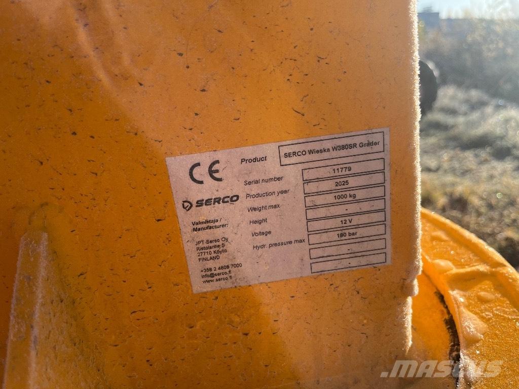 Wieska W380SR2 Снегоуборочные скребки