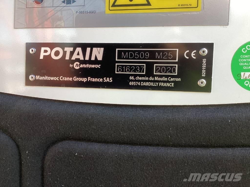 Potain MD509 Башенные краны