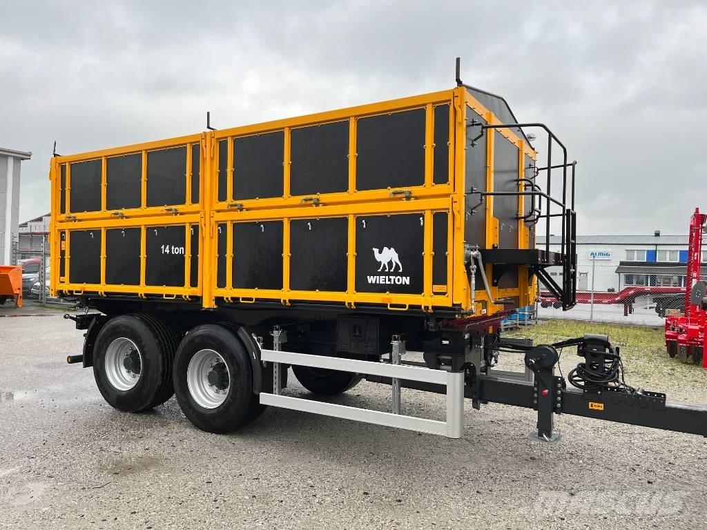 Wielton PRC-2/W14D Тракторные самосвальные прицепы