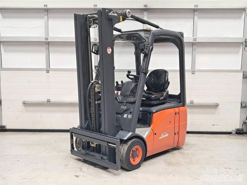 Linde E16C-01 Электропогрузчики