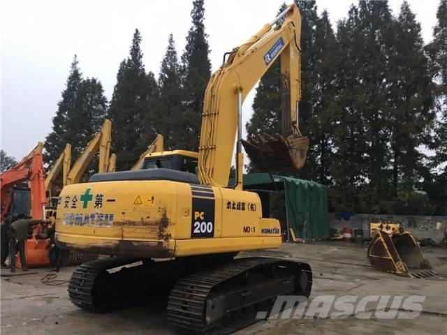 Komatsu pc200-7 Гусеничные экскаваторы