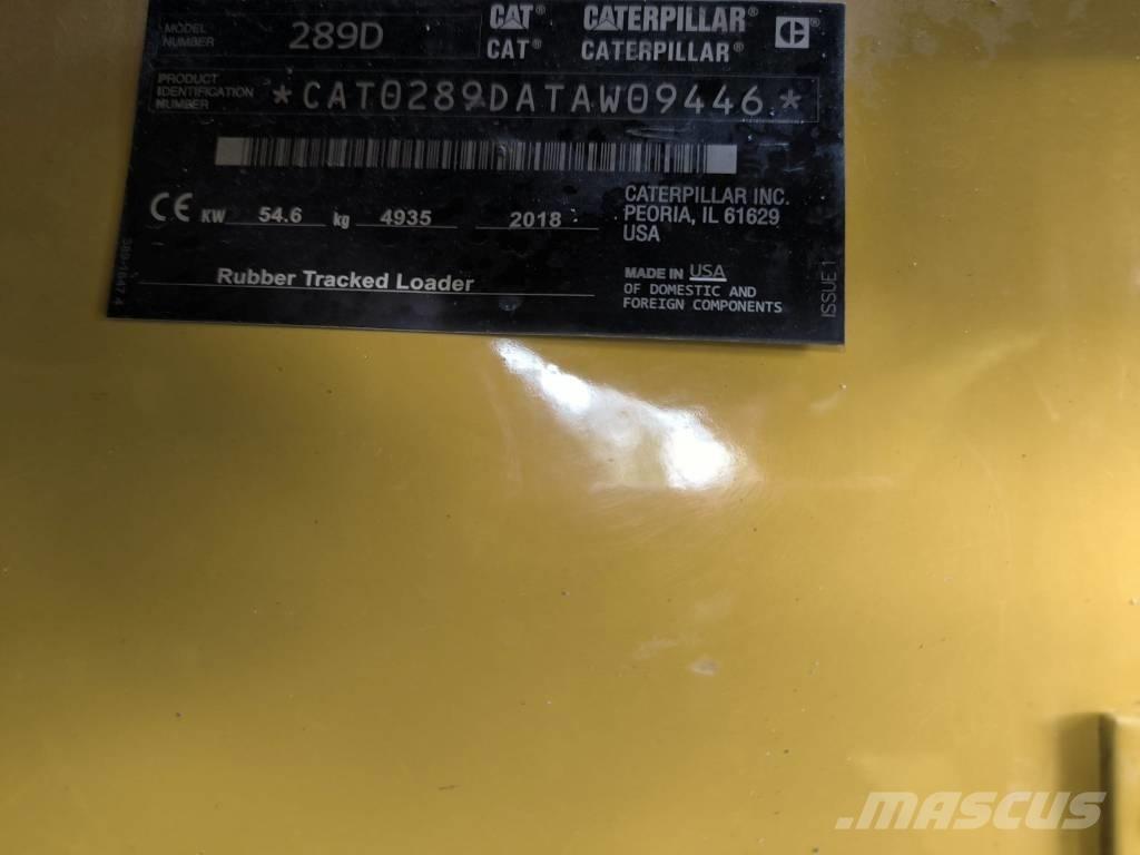 CAT 289D HF XPS Мини-погрузчики