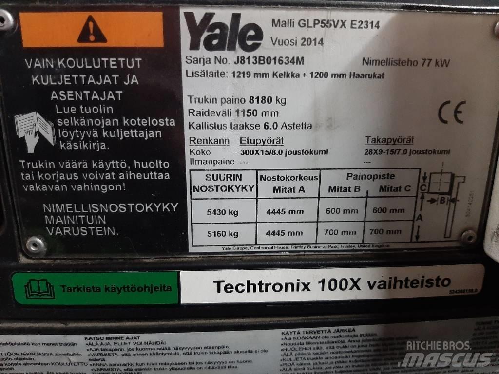 Yale GLP55VX Газовые погрузчики