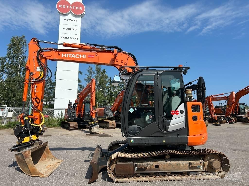 Hitachi ZX85US-6 BL Малые экскаваторы 7т-12т