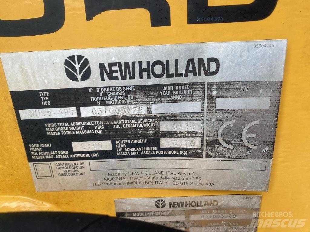 New Holland NH 95 Экскаваторы-погрузчики
