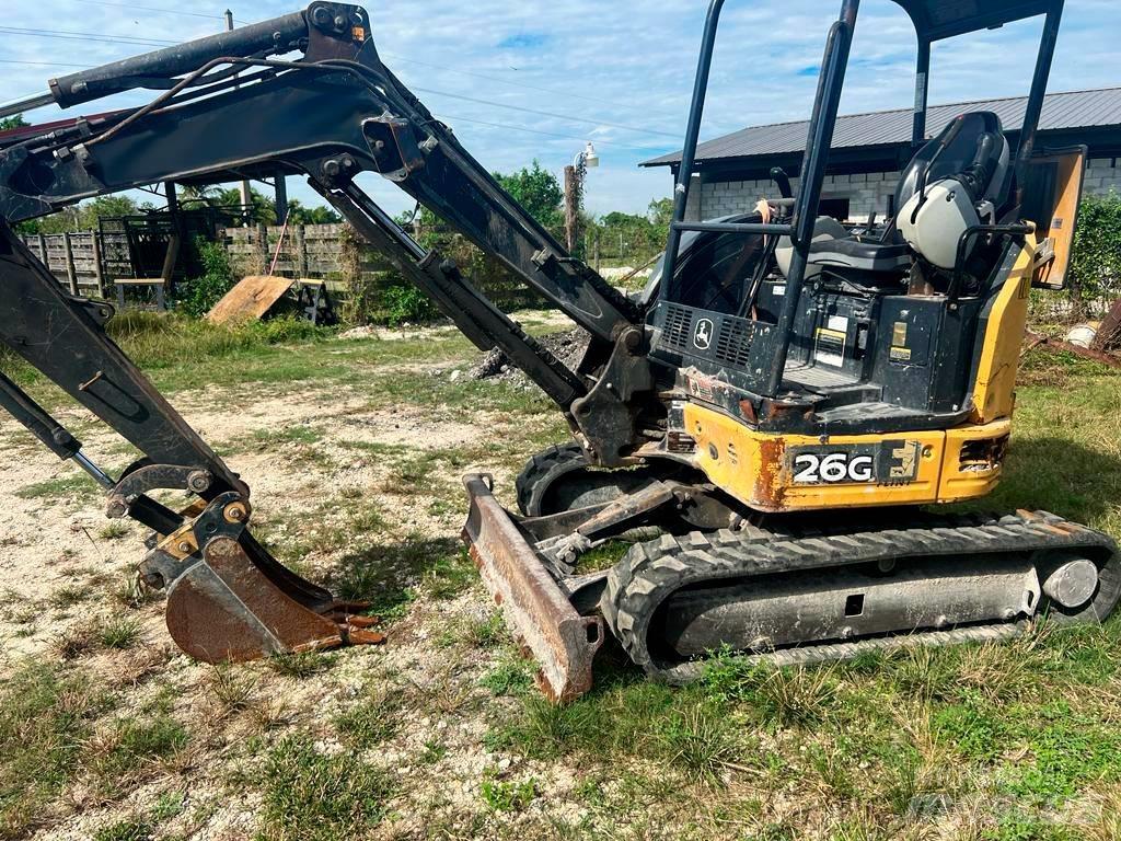 John Deere 26G Мини-экскаваторы