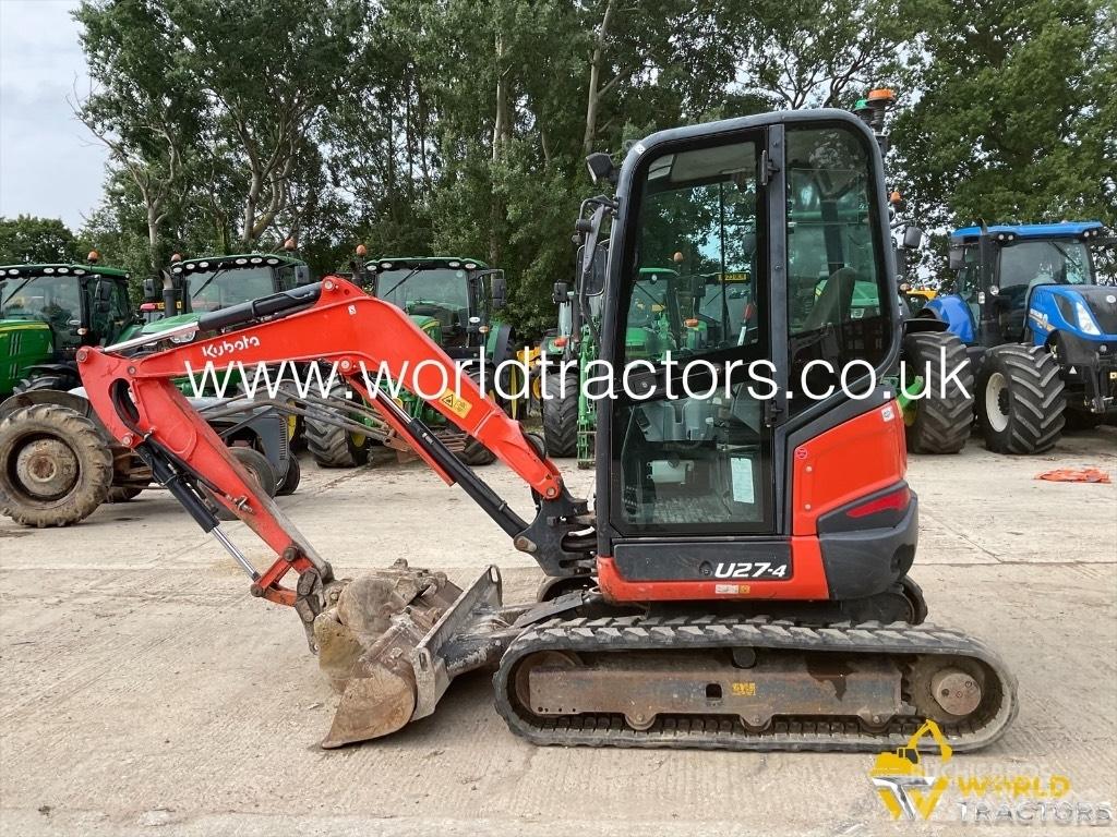 Kubota U 27-4 Мини-экскаваторы