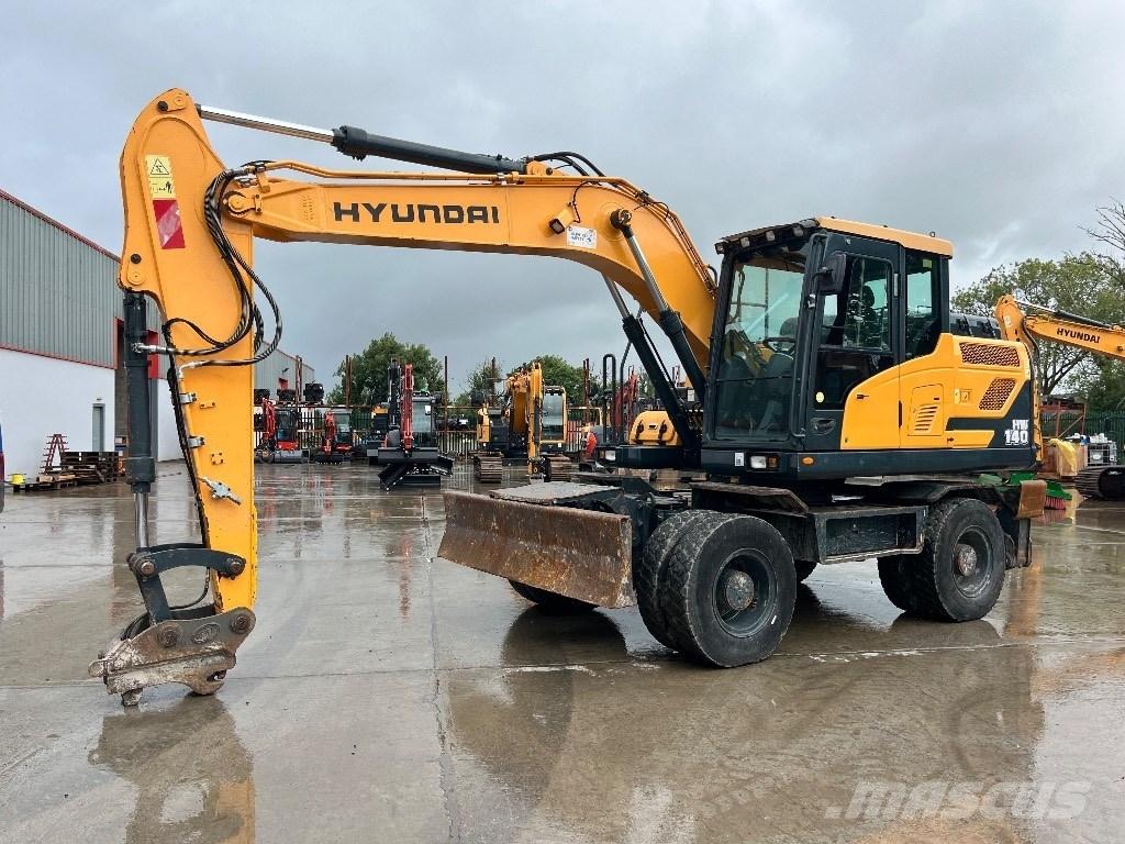 Hyundai HW140 Колёсные экскаваторы